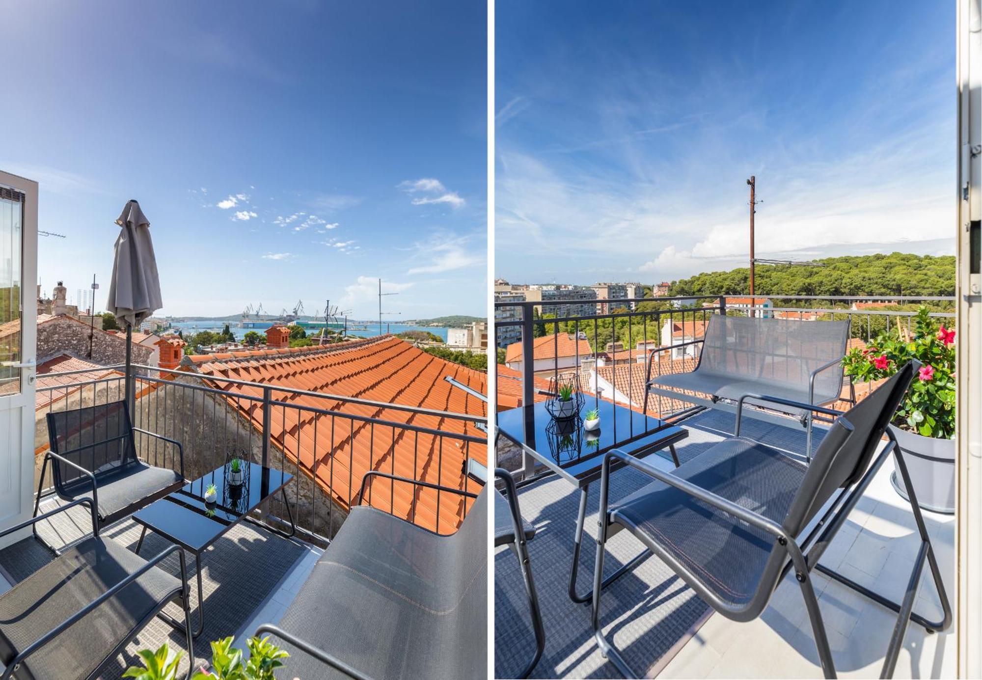 Pula Bay View Apartment Екстериор снимка